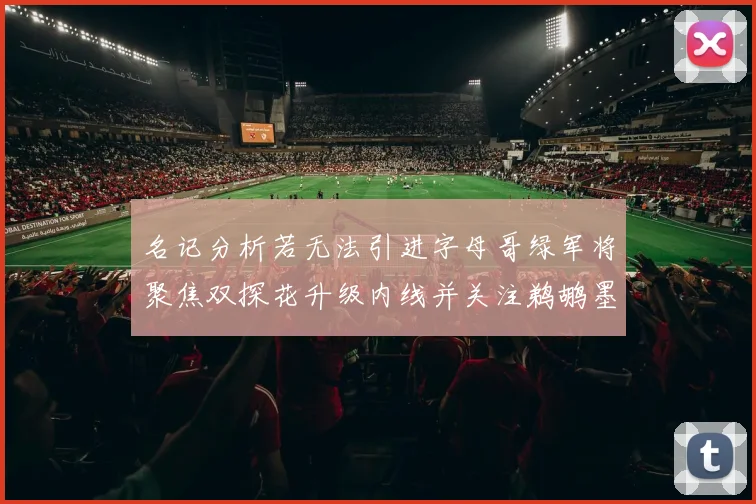 名记分析若无法引进字母哥绿军将聚焦双探花升级内线并关注鹈鹕墨菲